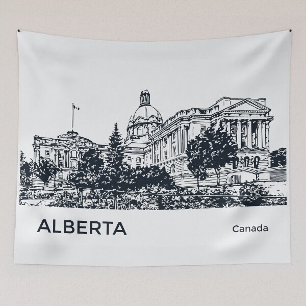 Item preview, Alberta Canada designed and sold by Lakeric Cityscapes.