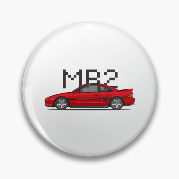 Item preview, MR2 W20 90's Pixel Art (Red) - JDM designed and sold by kacar-draw.