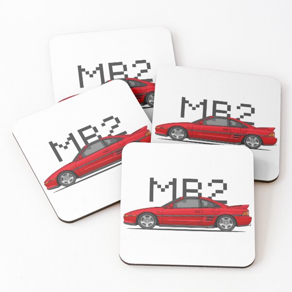 Item preview, MR2 W20 90's Pixel Art (Red) - JDM designed and sold by kacar-draw.