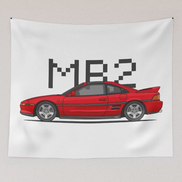 Item preview, MR2 W20 90's Pixel Art (Red) - JDM designed and sold by kacar-draw.