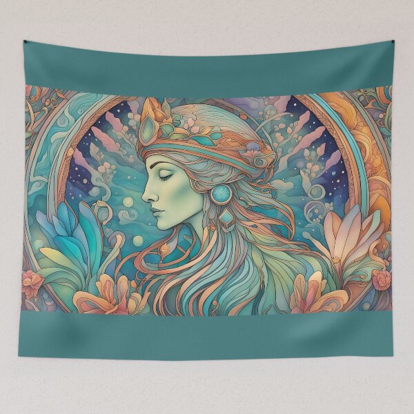 Item preview, The Lemurian Goddess of Healing designed and sold by Mayastar Designs.