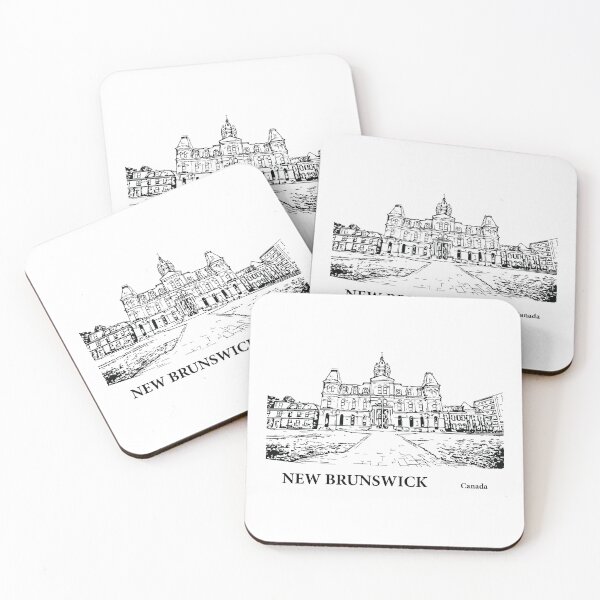 Item preview, New Brunswick Canada designed and sold by Lakeric Cityscapes.
