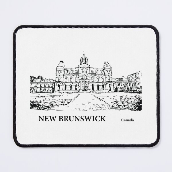 Item preview, New Brunswick Canada designed and sold by Lakeric Cityscapes.