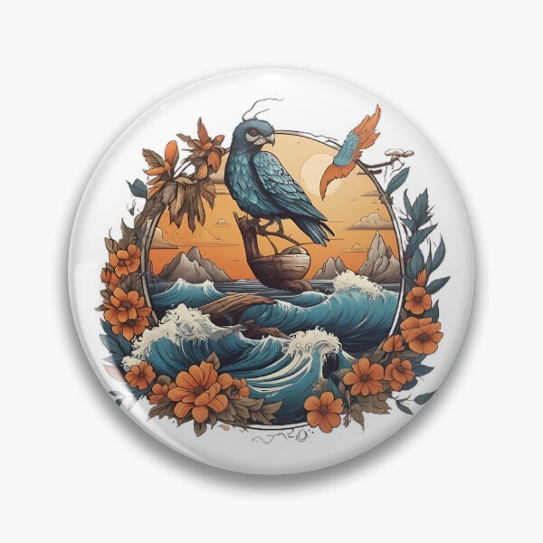 Item preview, summer t shirt, birds sea free t-shirt, cool stuff designed and sold by beyond-canvas.