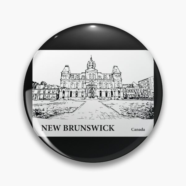 Item preview, New Brunswick Canada designed and sold by Lakeric Cityscapes.