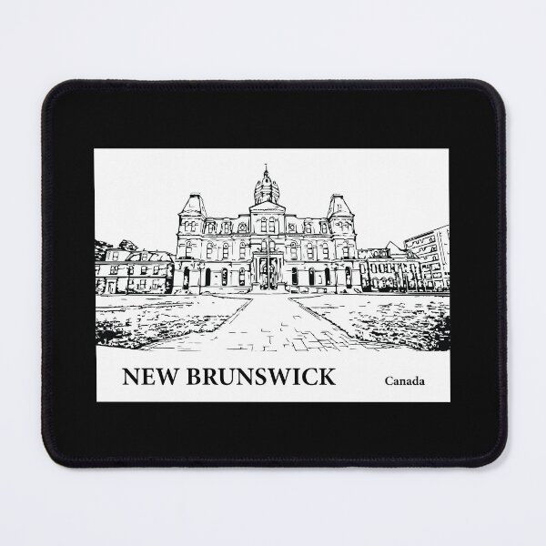 Item preview, New Brunswick Canada designed and sold by Lakeric Cityscapes.