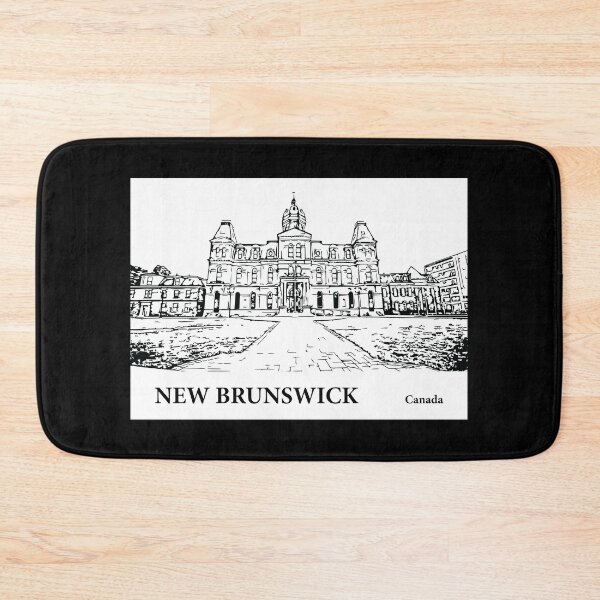 Item preview, New Brunswick Canada designed and sold by Lakeric Cityscapes.