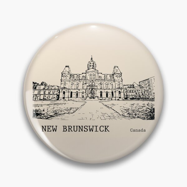 Item preview, New Brunswick Canada designed and sold by Lakeric Cityscapes.