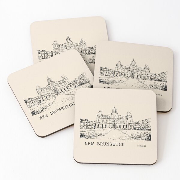 Item preview, New Brunswick Canada designed and sold by Lakeric Cityscapes.