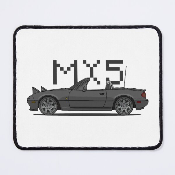 Item preview, MX5 NA 90's Pixel Art (Black) - JDM designed and sold by kacar-draw.