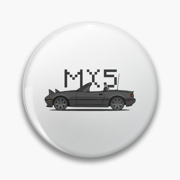Item preview, MX5 NA 90's Pixel Art (Black) - JDM designed and sold by kacar-draw.