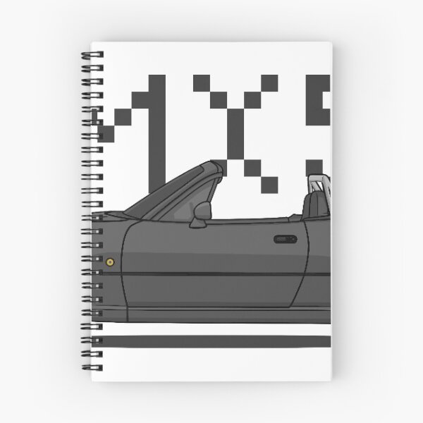 Item preview, MX5 NA 90's Pixel Art (Black) - JDM designed and sold by kacar-draw.