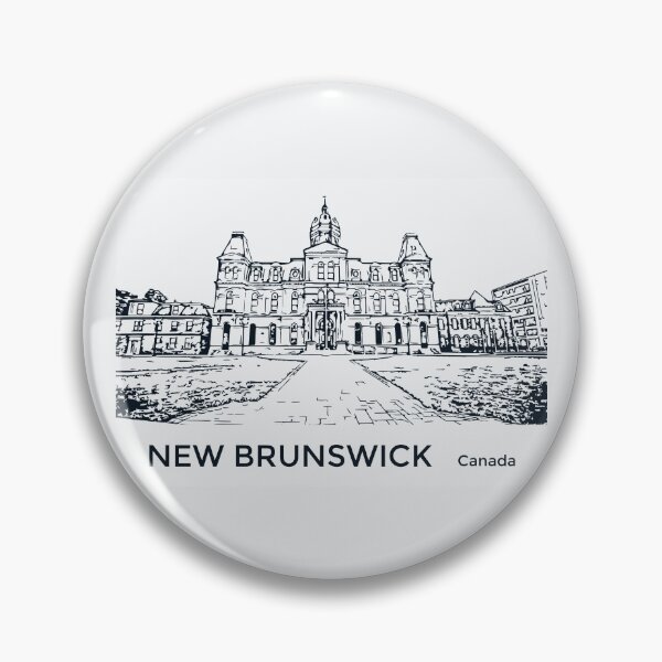Item preview, New Brunswick Canada designed and sold by Lakeric Cityscapes.