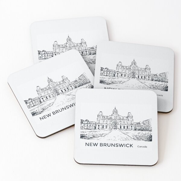 Item preview, New Brunswick Canada designed and sold by Lakeric Cityscapes.