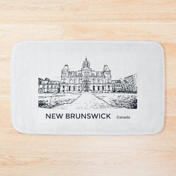 Item preview, New Brunswick Canada designed and sold by Lakeric Cityscapes.