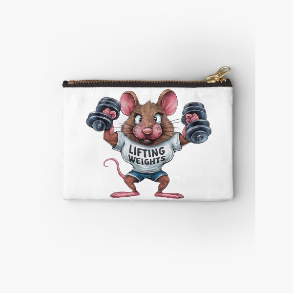 Item preview, Lifitng Weights Mouse designed and sold by FanaticB.