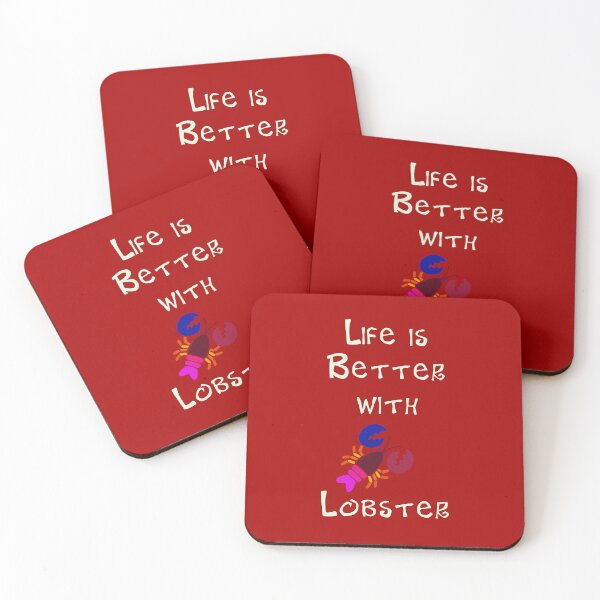Item preview, Life is Better with Lobster designed and sold by Studio LeDauphin.