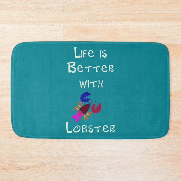 Item preview, Life is Better with Lobster designed and sold by Studio LeDauphin.