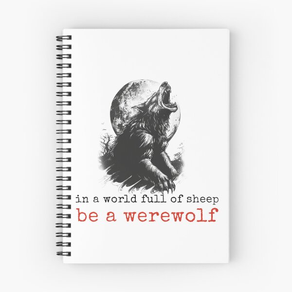Item preview, Be A Werewolf designed and sold by CryptidChron24.