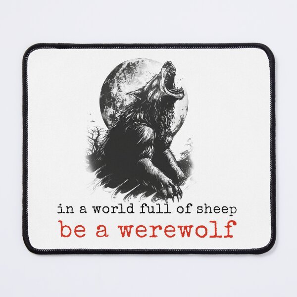 Item preview, Be A Werewolf designed and sold by CryptidChron24.