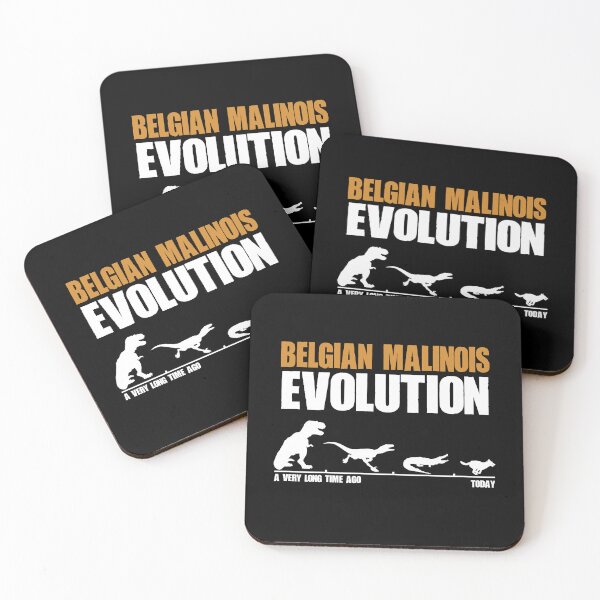 Item preview, Belgian Malinois Evolution Dinosaur Maliraptor Maligator Gift designed and sold by Guarddogdrive.