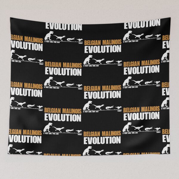 Item preview, Belgian Malinois Evolution Dinosaur Maliraptor Maligator Gift designed and sold by Guarddogdrive.