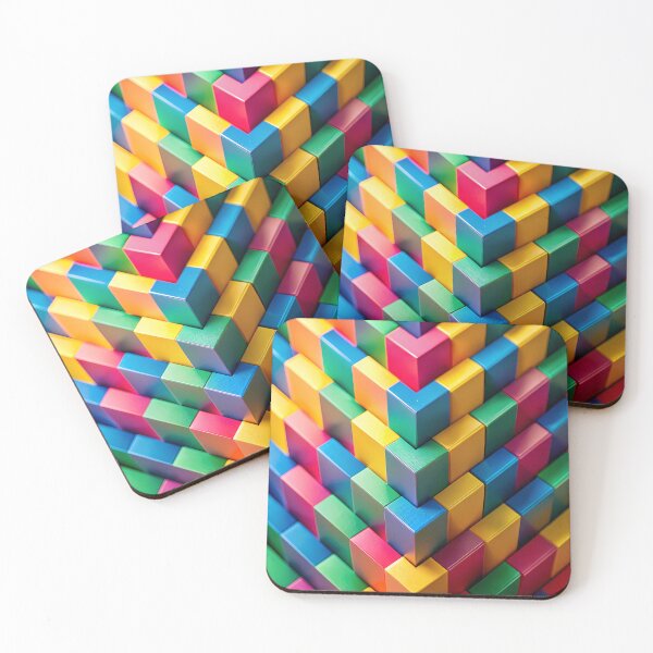 Item preview, Colorful Geometric Puzzle designed and sold by aminz4.