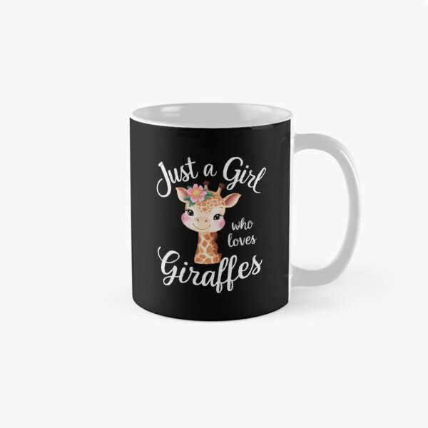 Item preview, Just a Girl Who Loves Giraffes designed and sold by printmala.
