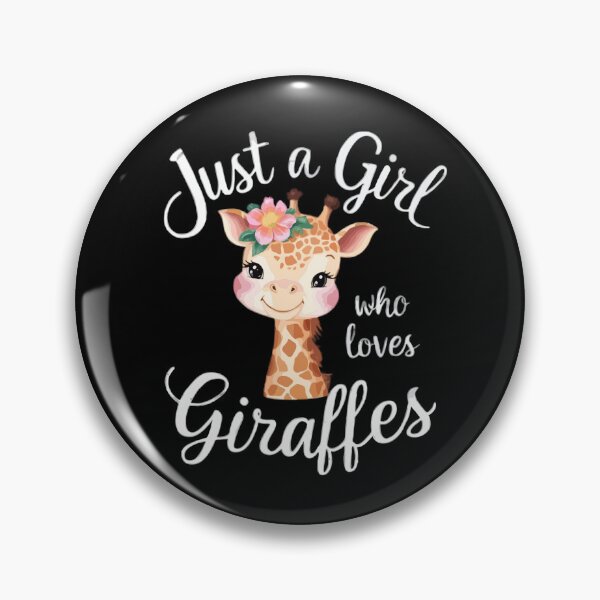 Item preview, Just a Girl Who Loves Giraffes designed and sold by printmala.
