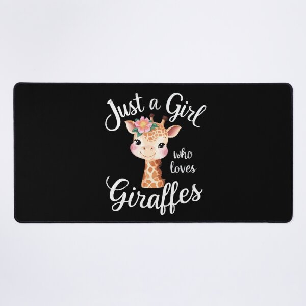 Item preview, Just a Girl Who Loves Giraffes designed and sold by printmala.