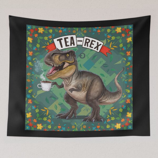 Item preview,  ''Tea - Rex'' Funny Tea Lover  T-Shirt  designed and sold by Witty Shirts.