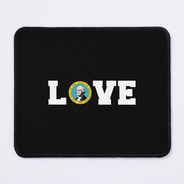 Item preview, Vintage Washington State Seal Love designed and sold by US States Merch.