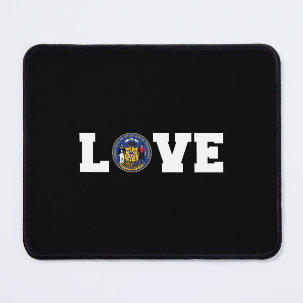 Item preview, Vintage Wisconsin State Seal Love designed and sold by US States Merch.