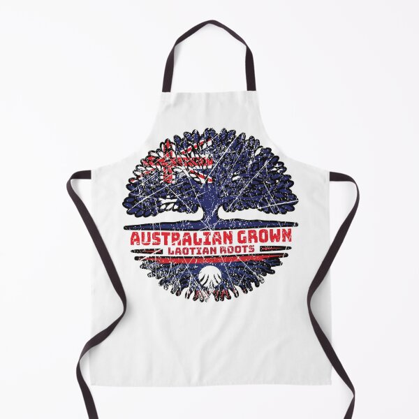 Item preview, Laos Laotian Australian Australia Tree Roots Flag designed and sold by FlagX.