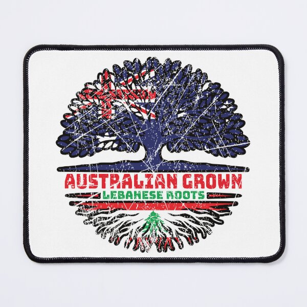 Item preview, Lebanon Lebanese Australian Australia Tree Roots Flag designed and sold by FlagX.