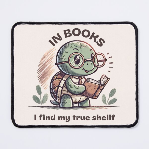 Item preview, Funny School Book Lovers Turtle Pun Book Dragon - Gift for Book & Literature Lovers designed and sold by InkyGenies.