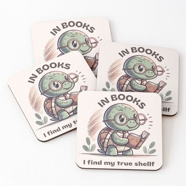 Item preview, Funny School Book Lovers Turtle Pun Book Dragon - Gift for Book & Literature Lovers designed and sold by InkyGenies.