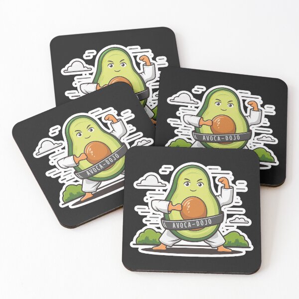Item preview,  ''Avoca - Dojo'' Funny Avocado Fruit Lover Martial art T-Shirt  designed and sold by Witty Shirts.