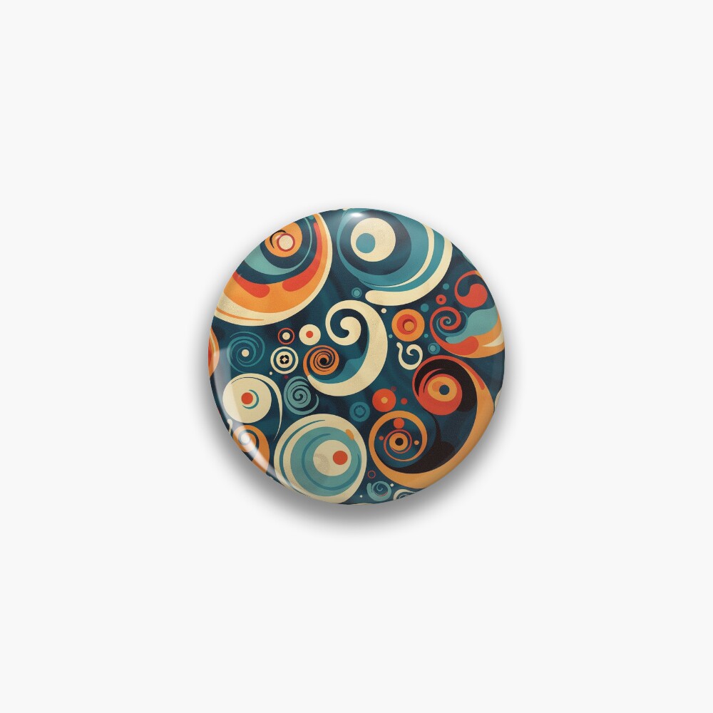 Item preview, Pin designed and sold by GlassFrogPrints.