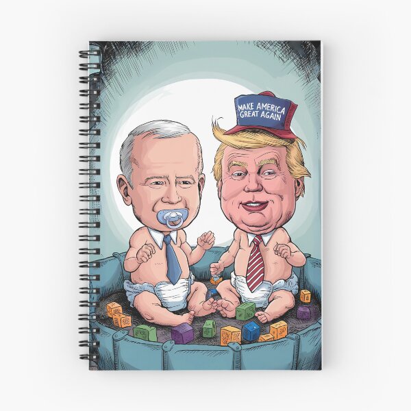 Item preview, Funny US Election Parody Trump Biden Babies designed and sold by RoyalRepublics.