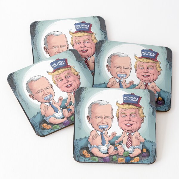 Item preview, Funny US Election Parody Trump Biden Babies designed and sold by RoyalRepublics.