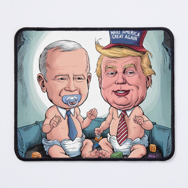 Item preview, Funny US Election Parody Trump Biden Babies designed and sold by RoyalRepublics.