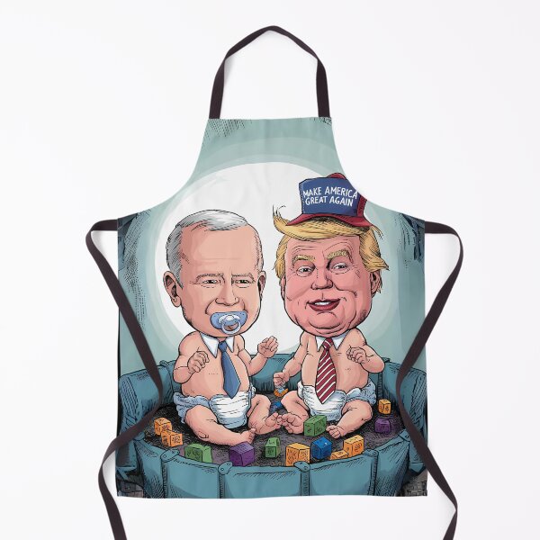Item preview, Funny US Election Parody Trump Biden Babies designed and sold by RoyalRepublics.