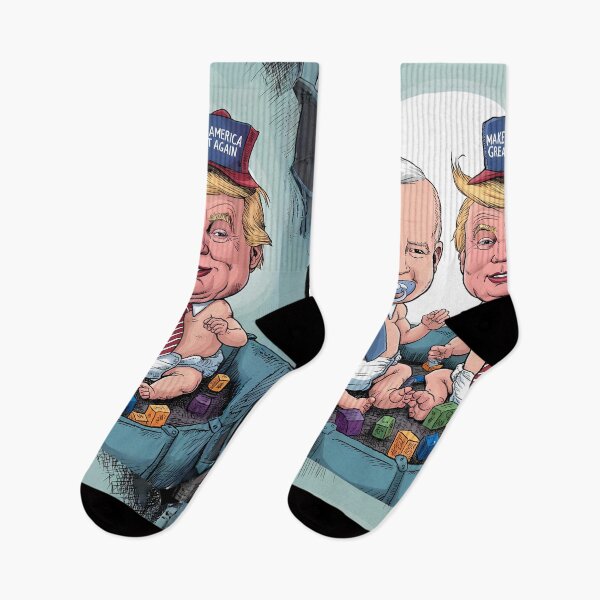 Item preview, Funny US Election Parody Trump Biden Babies designed and sold by RoyalRepublics.