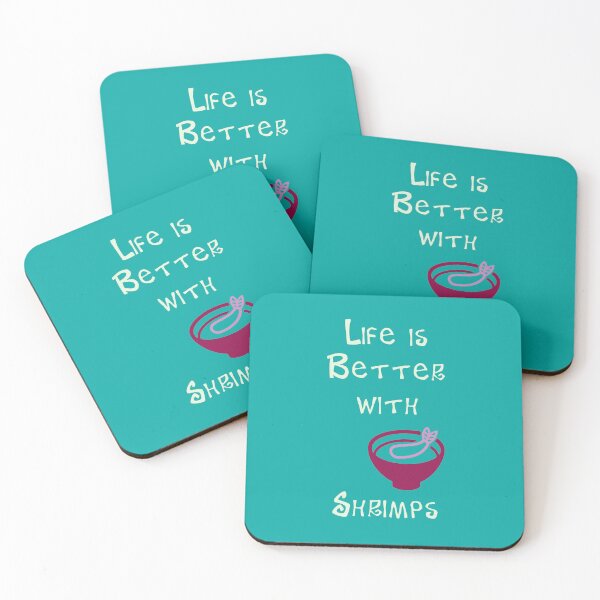 Item preview, Life is Better with Shrimps designed and sold by Studio LeDauphin.