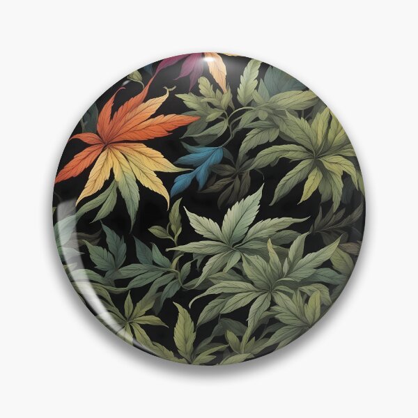 Item preview, Vibrant fun Marijuana  Autumn Leaves Pattern designed and sold by FocusedArt.