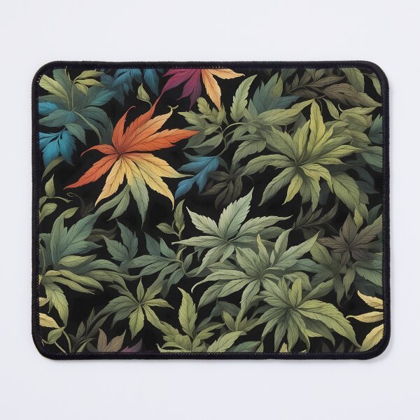 Item preview, Vibrant fun Marijuana  Autumn Leaves Pattern designed and sold by FocusedArt.