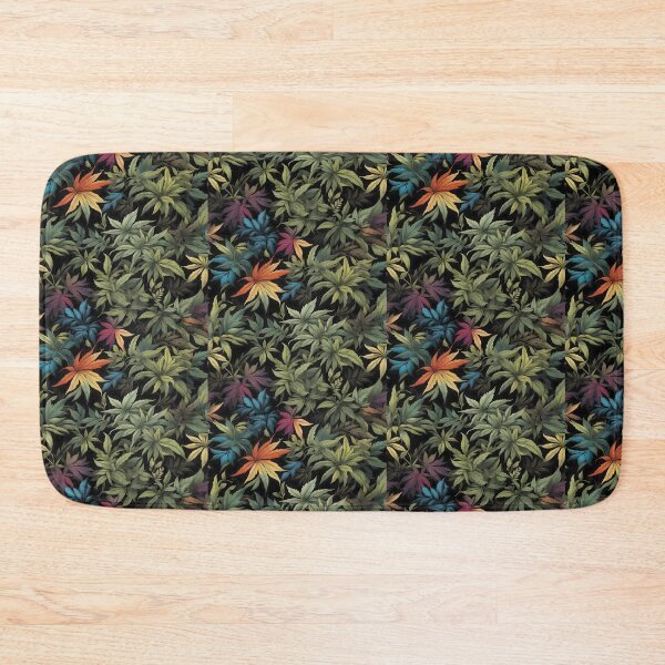 Item preview, Vibrant fun Marijuana  Autumn Leaves Pattern designed and sold by FocusedArt.