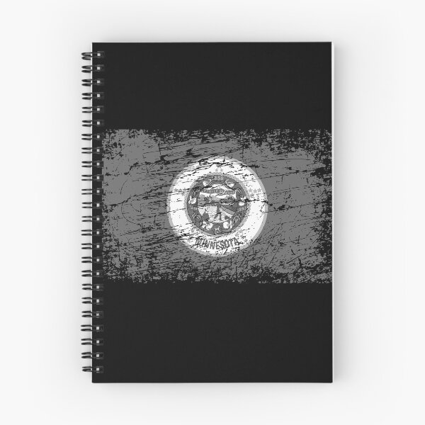 Item preview, Minnesota flag flag used-look designed and sold by GeogDesigns.
