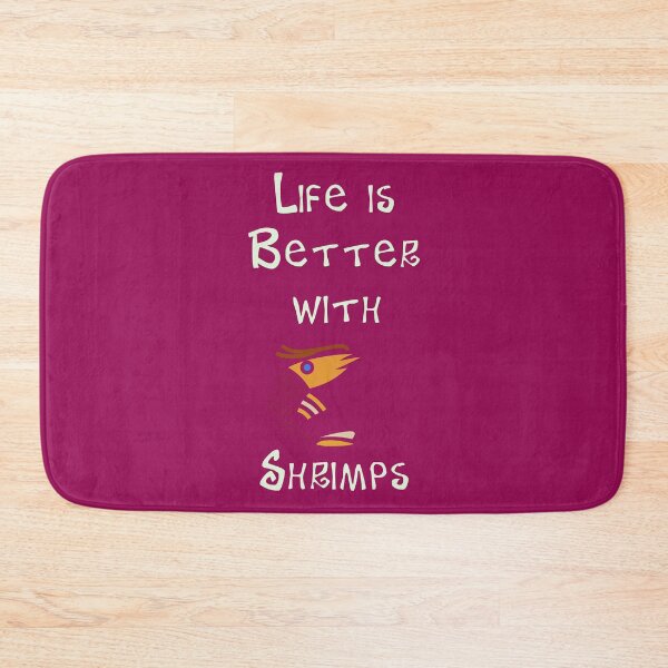 Item preview, Life is Better with Shrimps designed and sold by Studio LeDauphin.